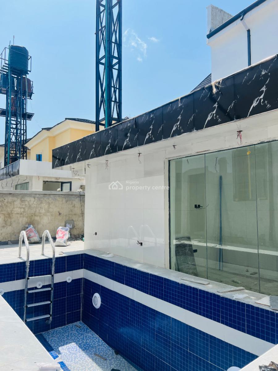 Luxury 5 Bedroom Detached Duplex with a Swimming Pool and a Bq, Opposite Skymall, Sangotedo, Ajah, Lagos, Detached Duplex for Sale