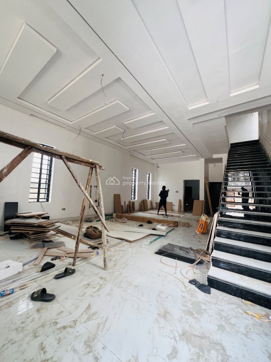 Luxury 5 Bedroom Detached Duplex with a Swimming Pool and a Bq, Opposite Skymall, Sangotedo, Ajah, Lagos, Detached Duplex for Sale