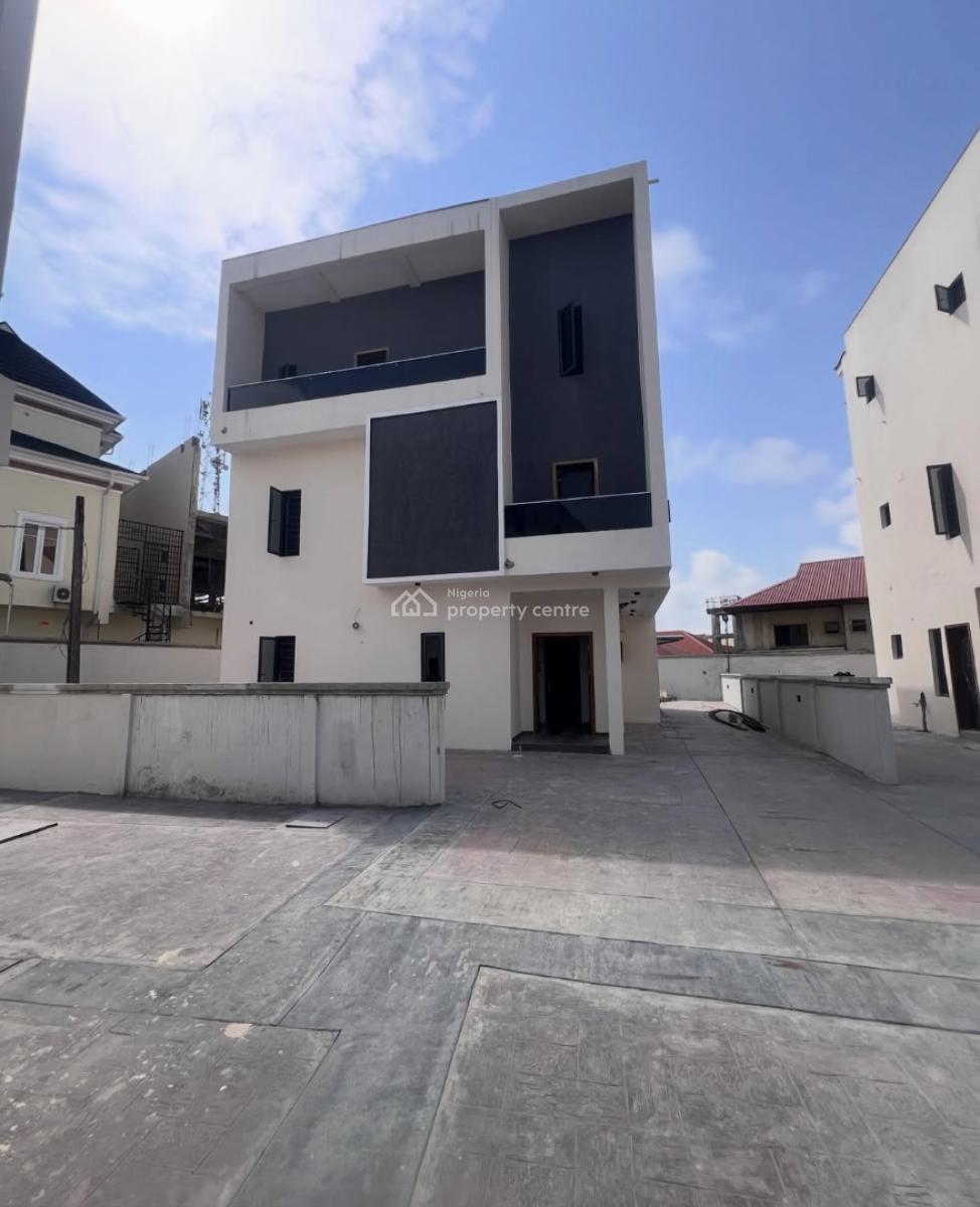 4 Bedroom Fully Detached Duplex with Swimming Pool, New Road, Lekki, Lagos, Detached Duplex for Sale