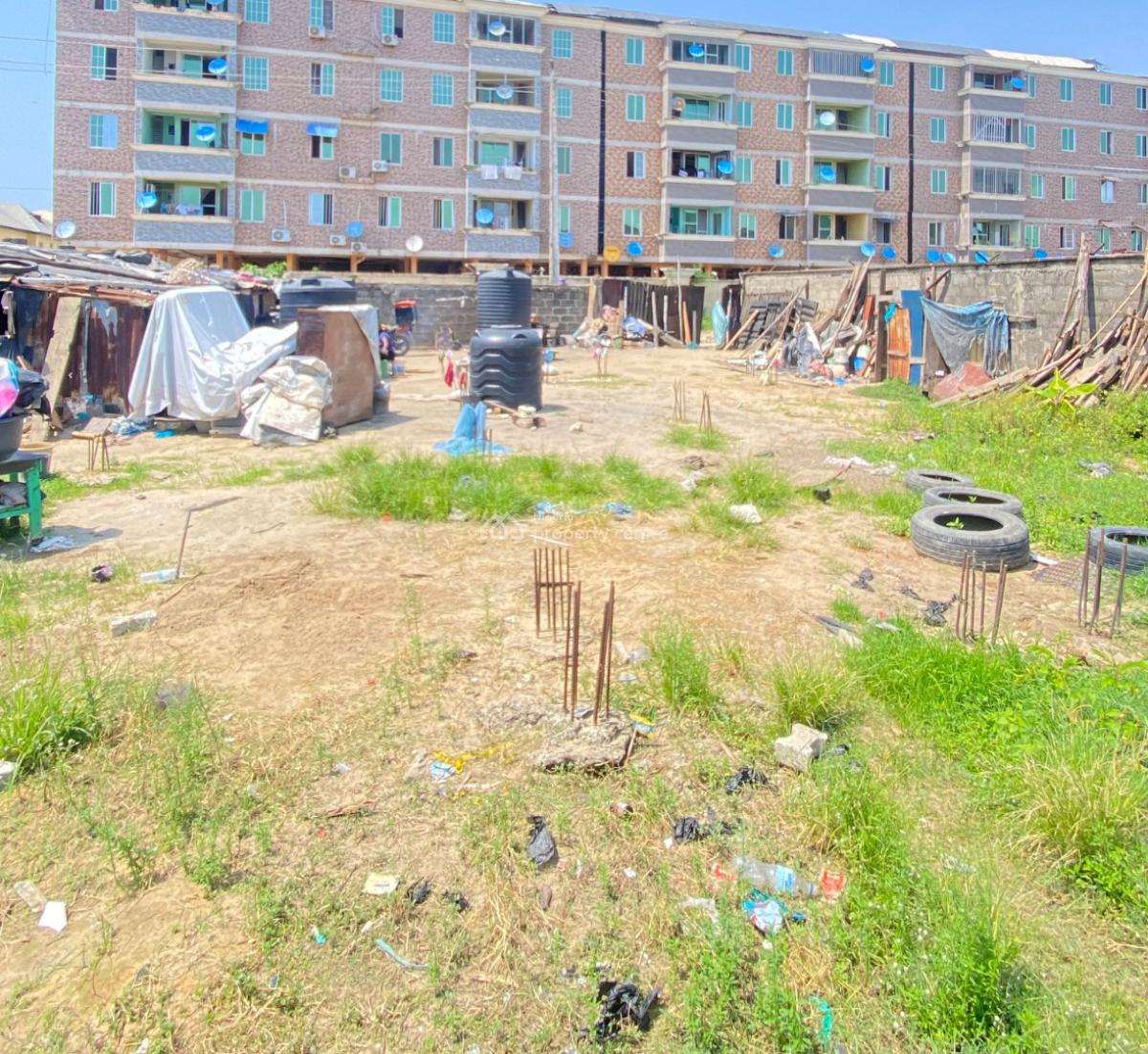 850sqm Cornerpiece Fenced and Gated Land with Governors Consent, Off Alpha Beach Road, Chevron, Lekki, Lagos, Residential Land for Sale