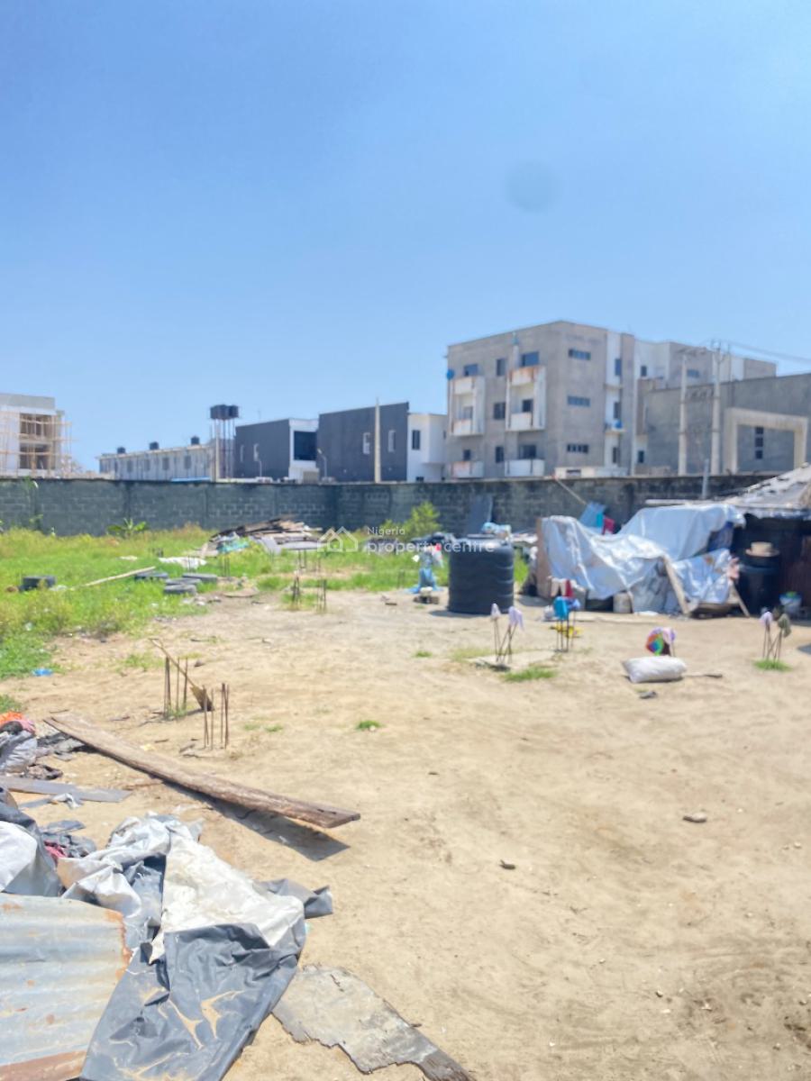 850sqm Cornerpiece Fenced and Gated Land with Governors Consent, Off Alpha Beach Road, Chevron, Lekki, Lagos, Residential Land for Sale