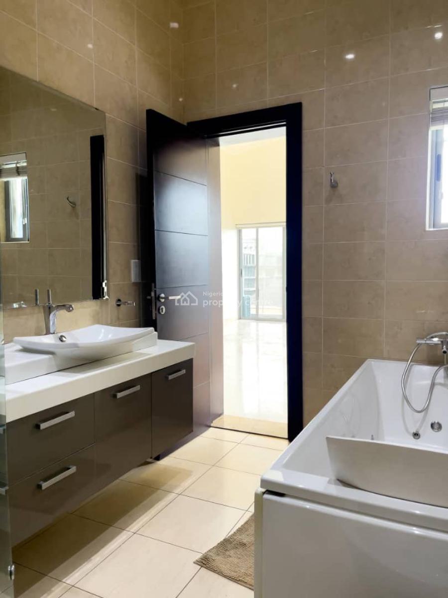 Fully Serviced 4 Bedroom Luxury Maisonette  with 1 Bedroom Domestic Qu, Banana Island, Ikoyi, Lagos, Flat / Apartment for Rent