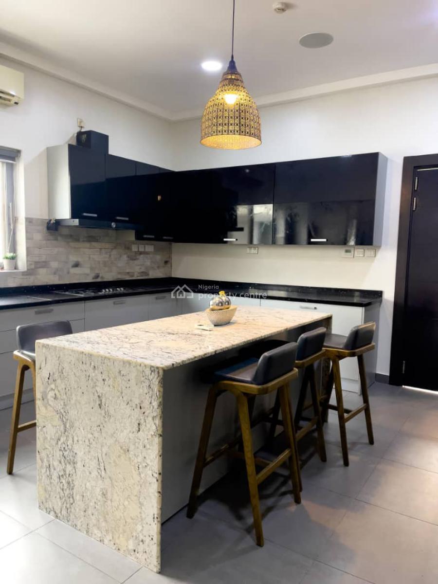 Fully Serviced 4 Bedroom Luxury Maisonette  with 1 Bedroom Domestic Qu, Banana Island, Ikoyi, Lagos, Flat / Apartment for Rent