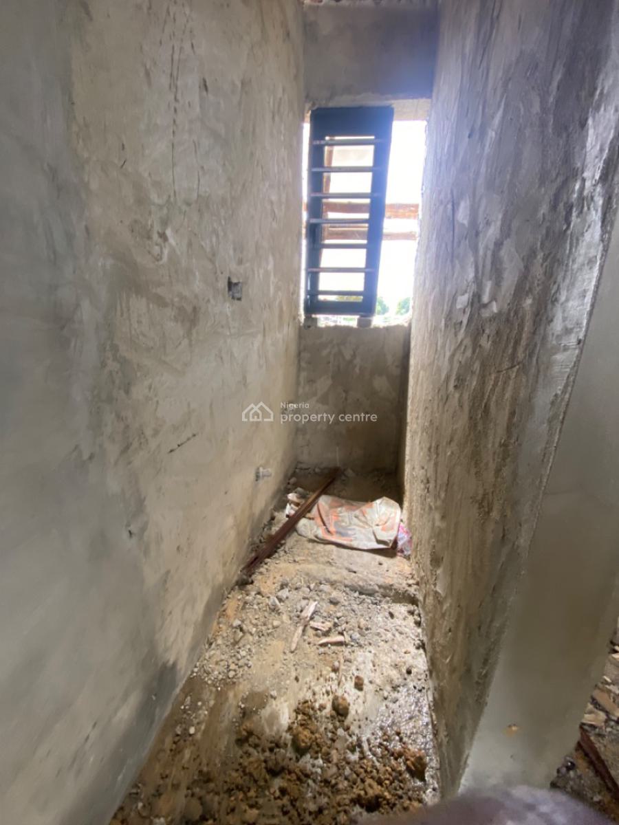 Brand New Self Contain Upstairs 24 Hours Light, Olokonla, Sangotedo, Ajah, Lagos, Self Contain (single Rooms) for Rent