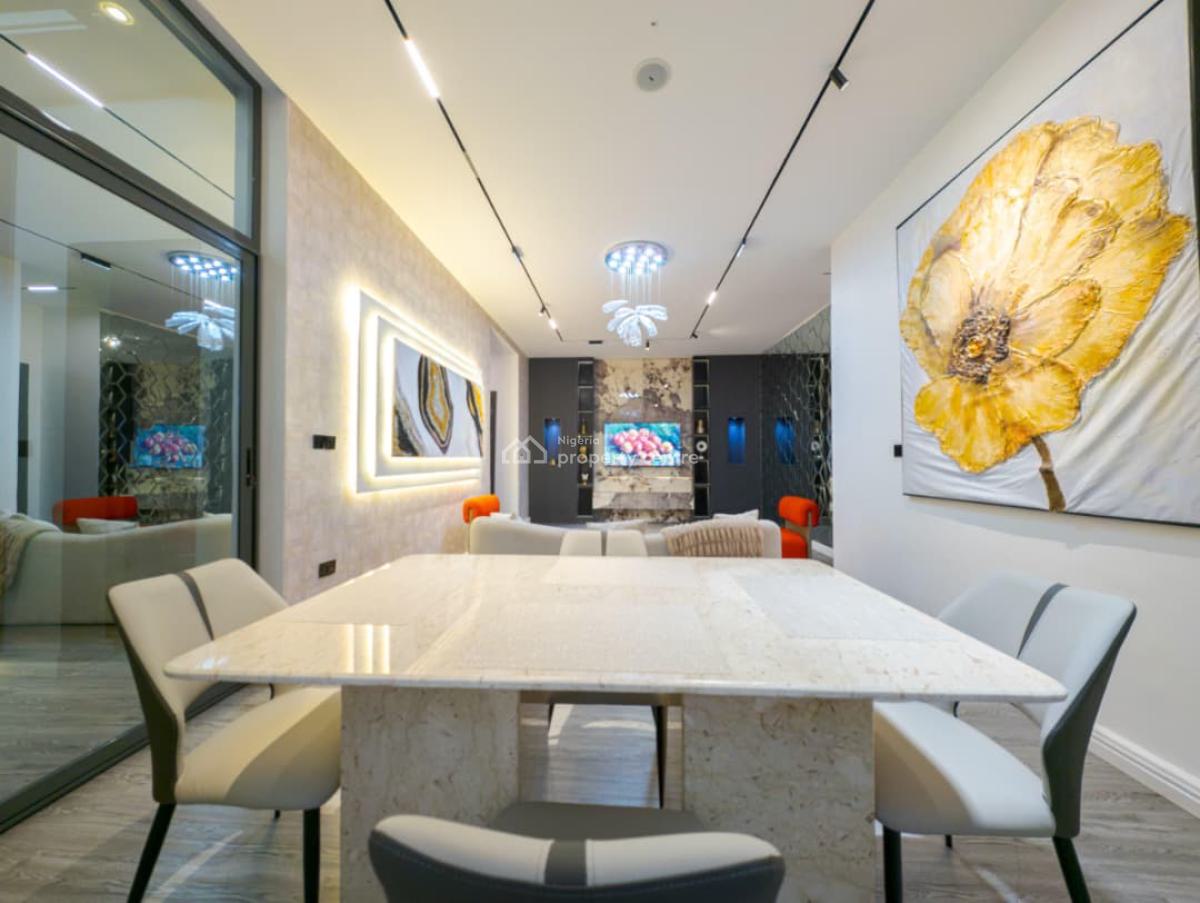 *zoe*  Brand New Smart Luxury 2 Bedroom Apartment with *swimming* *poo, Lekki, Lekki Phase 1, Lekki, Lagos, Detached Duplex Short Let