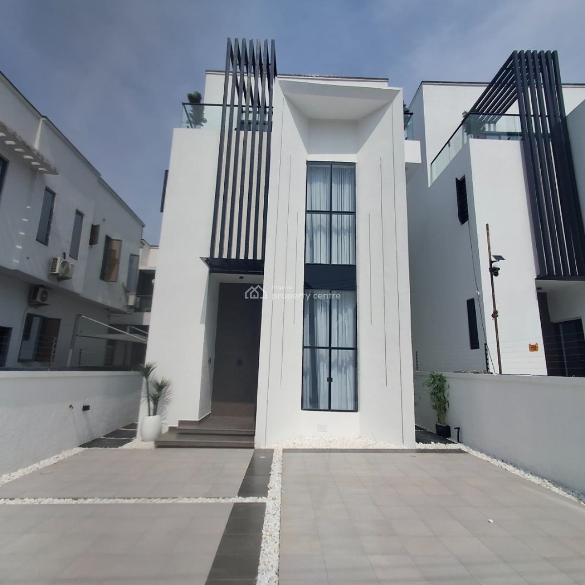 Five Bedroom Fully Detached Duplex, Orchid Road, Lafiaji, Lekki, Lagos, Detached Duplex for Sale