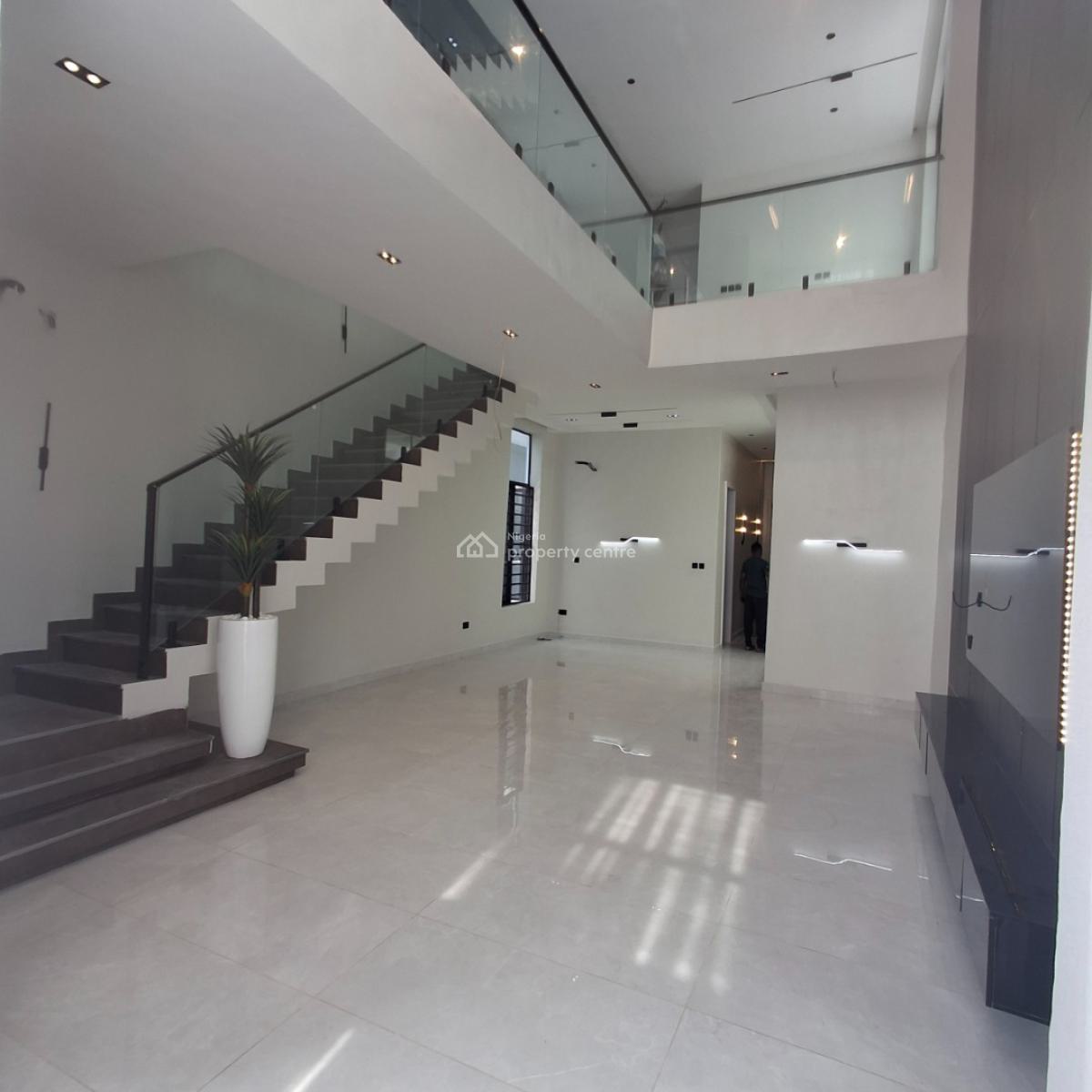 Five Bedroom Fully Detached Duplex, Orchid Road, Lafiaji, Lekki, Lagos, Detached Duplex for Sale