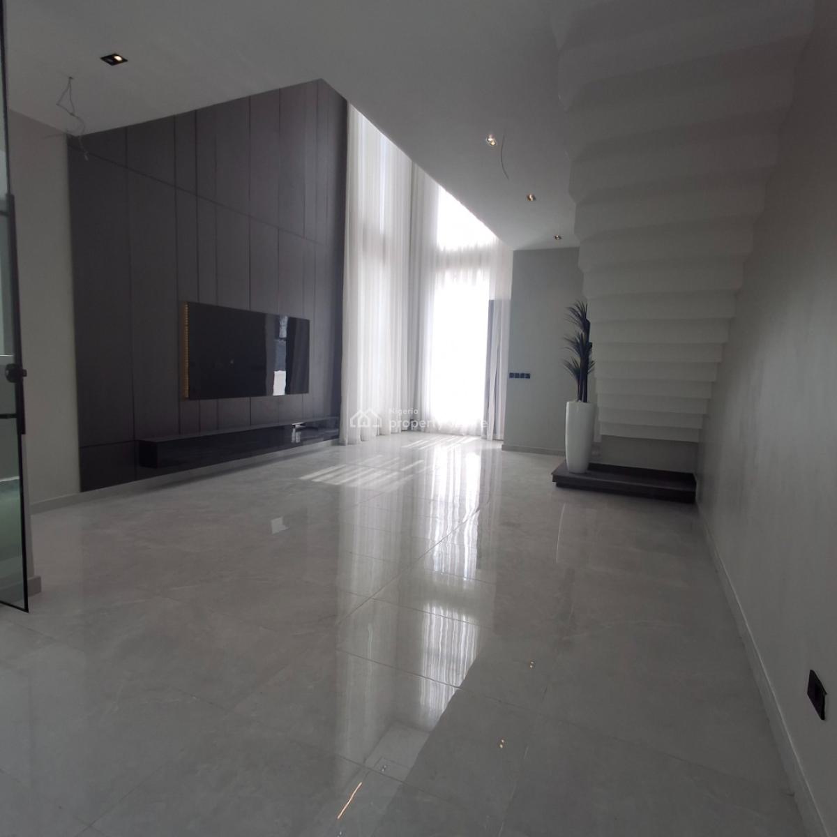 Five Bedroom Fully Detached Duplex, Orchid Road, Lafiaji, Lekki, Lagos, Detached Duplex for Sale