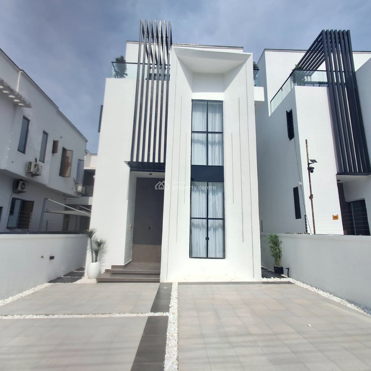 Five Bedroom Fully Detached Duplex, Orchid Road, Lafiaji, Lekki, Lagos, Detached Duplex for Sale