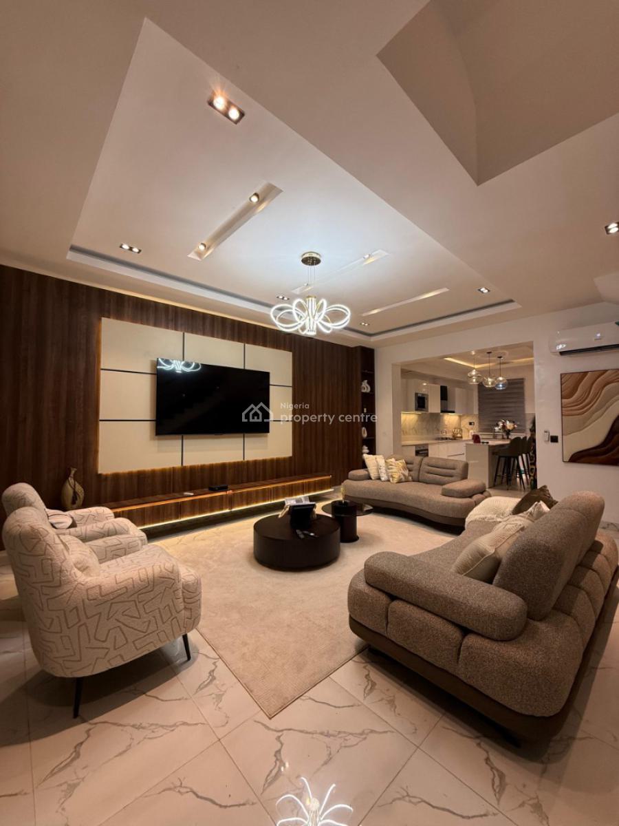 Luxurious 3 Bedroom Terrace Duplex, Lekki Phase 1, Lekki, Lagos, Terraced Duplex Short Let