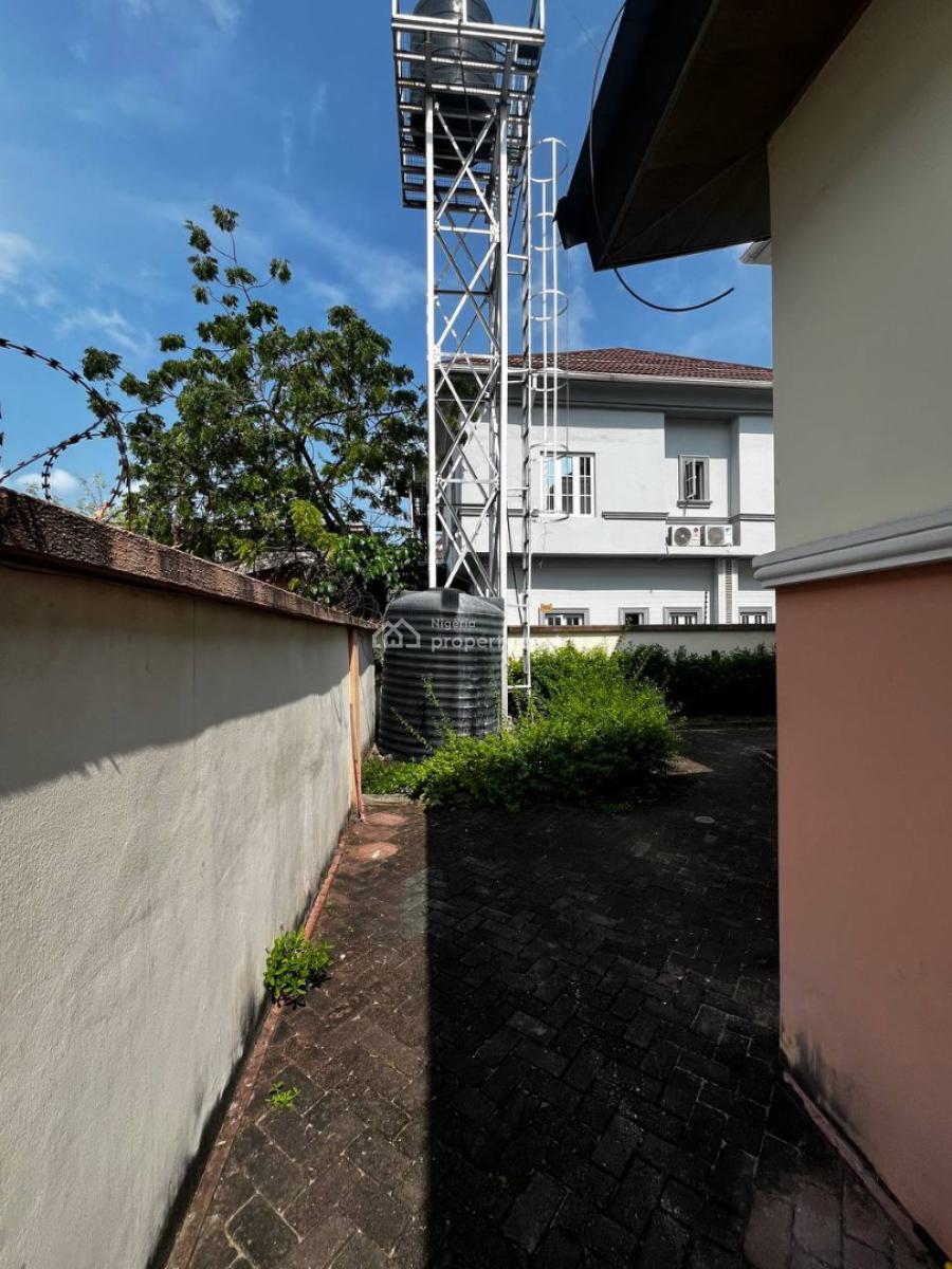 4 Bedroom Detached House with 2 Rooms Bq, Lekki Phase 1, Lekki, Lagos, Detached Duplex for Rent