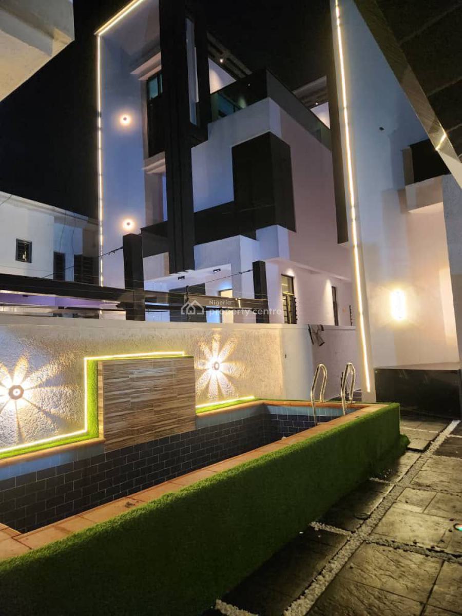 Luxury Smart 5 Bedroom Brand New Duplex with Bq & Pool, Lekki, Lagos, Detached Duplex for Sale