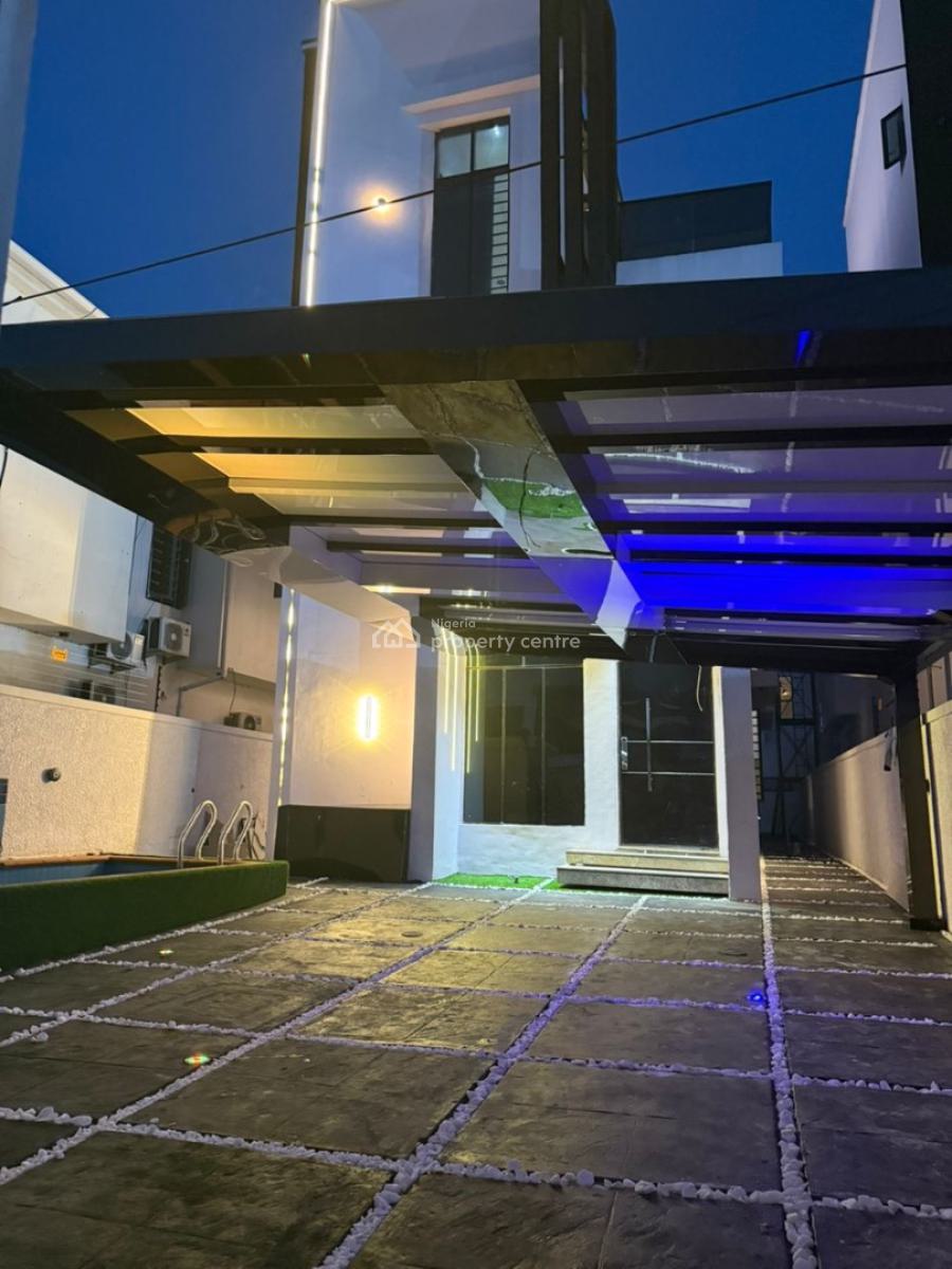 Luxury Smart 5 Bedroom Brand New Duplex with Bq & Pool, Lekki, Lagos, Detached Duplex for Sale