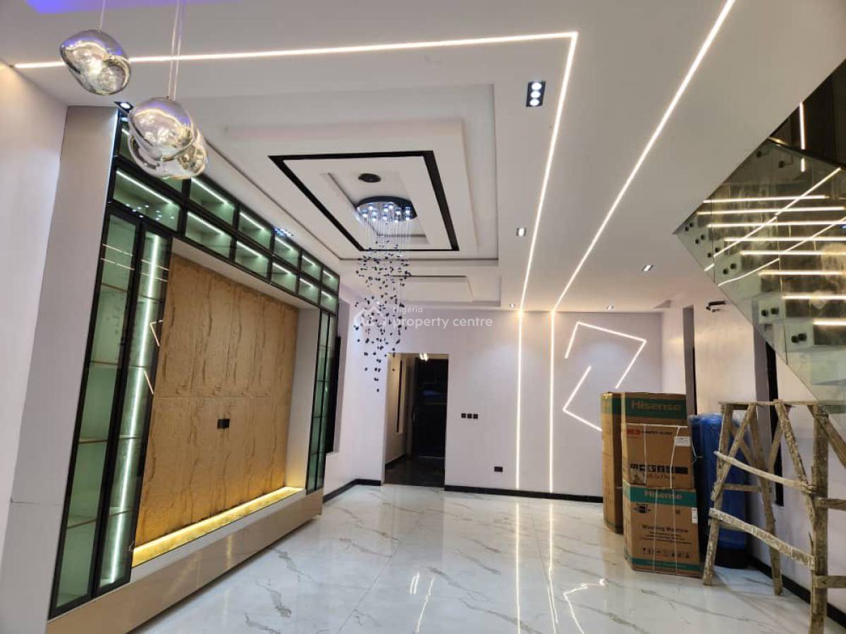 Luxury Smart 5 Bedroom Brand New Duplex with Bq & Pool, Lekki, Lagos, Detached Duplex for Sale