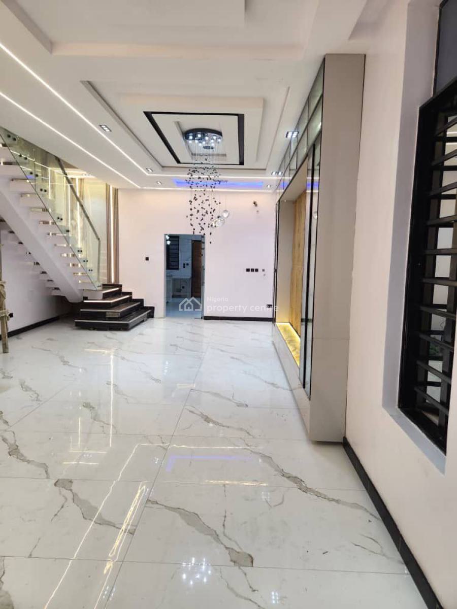 Luxury Smart 5 Bedroom Brand New Duplex with Bq & Pool, Lekki, Lagos, Detached Duplex for Sale