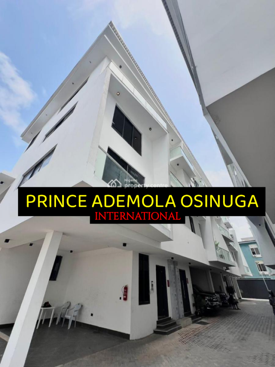 New Luxury 4 Bedroom Terrace House with Bq, Ikoyi, Lagos, Terraced Duplex for Rent