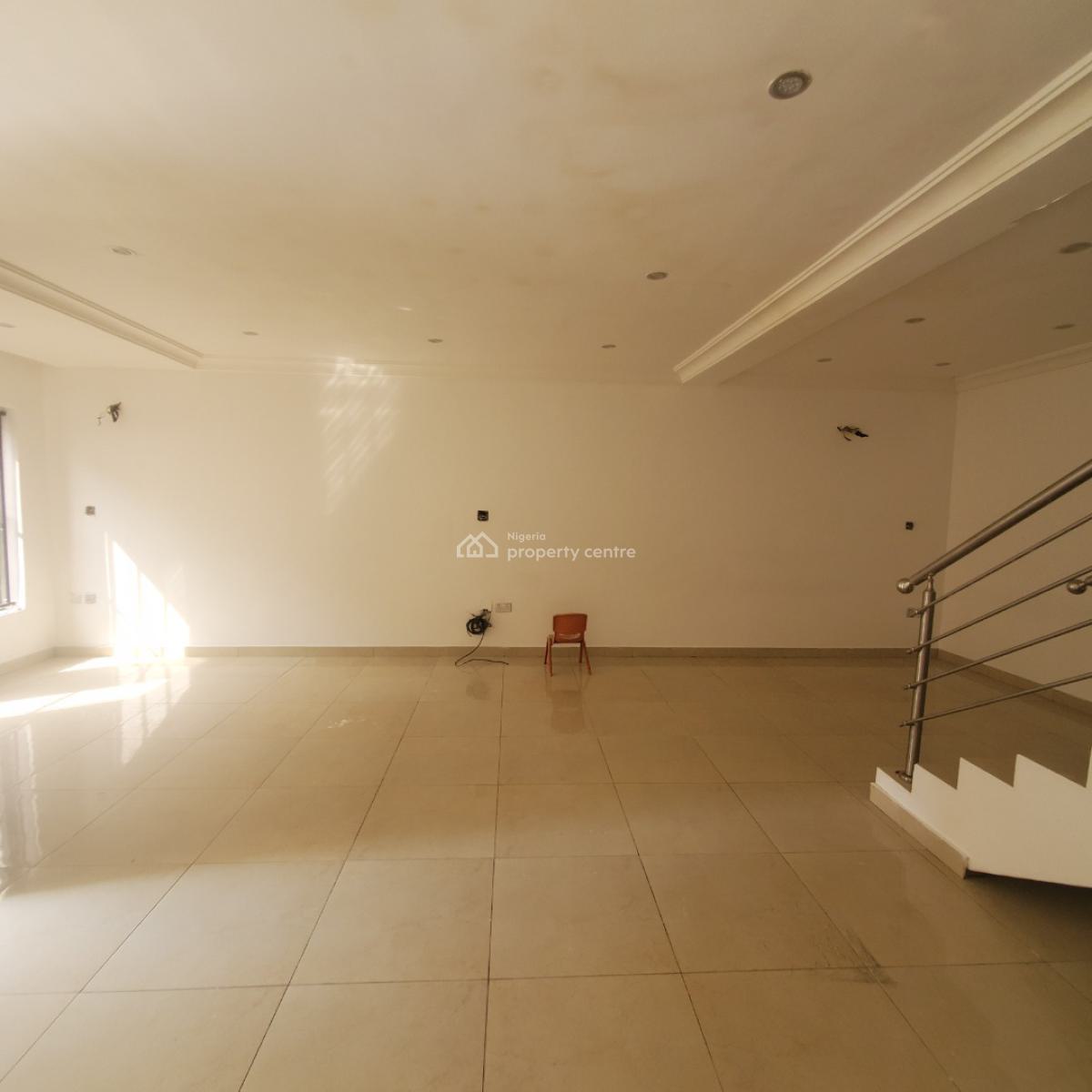 Beautiful 4 Bedroom Duplex with a Bq in a Secured Estate, Chevron, Lekki, Lagos, House for Rent