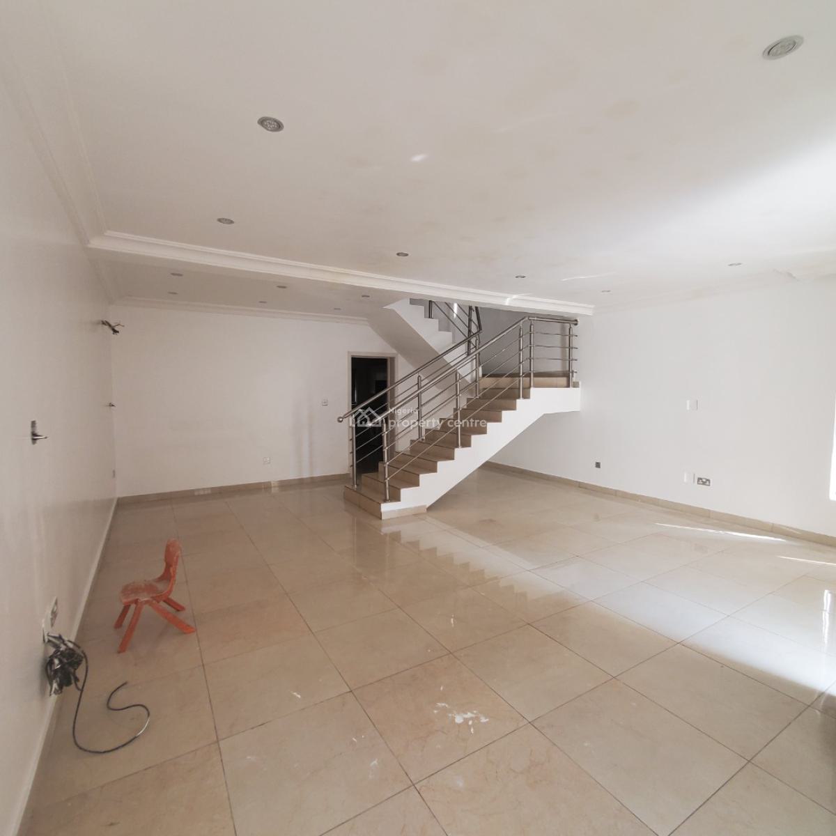 Beautiful 4 Bedroom Duplex with a Bq in a Secured Estate, Chevron, Lekki, Lagos, House for Rent