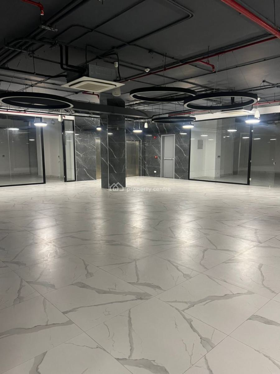 590sqm Open Floor Office Space, Off New Market Road, Victoria Island (vi), Lagos, Office Space for Rent
