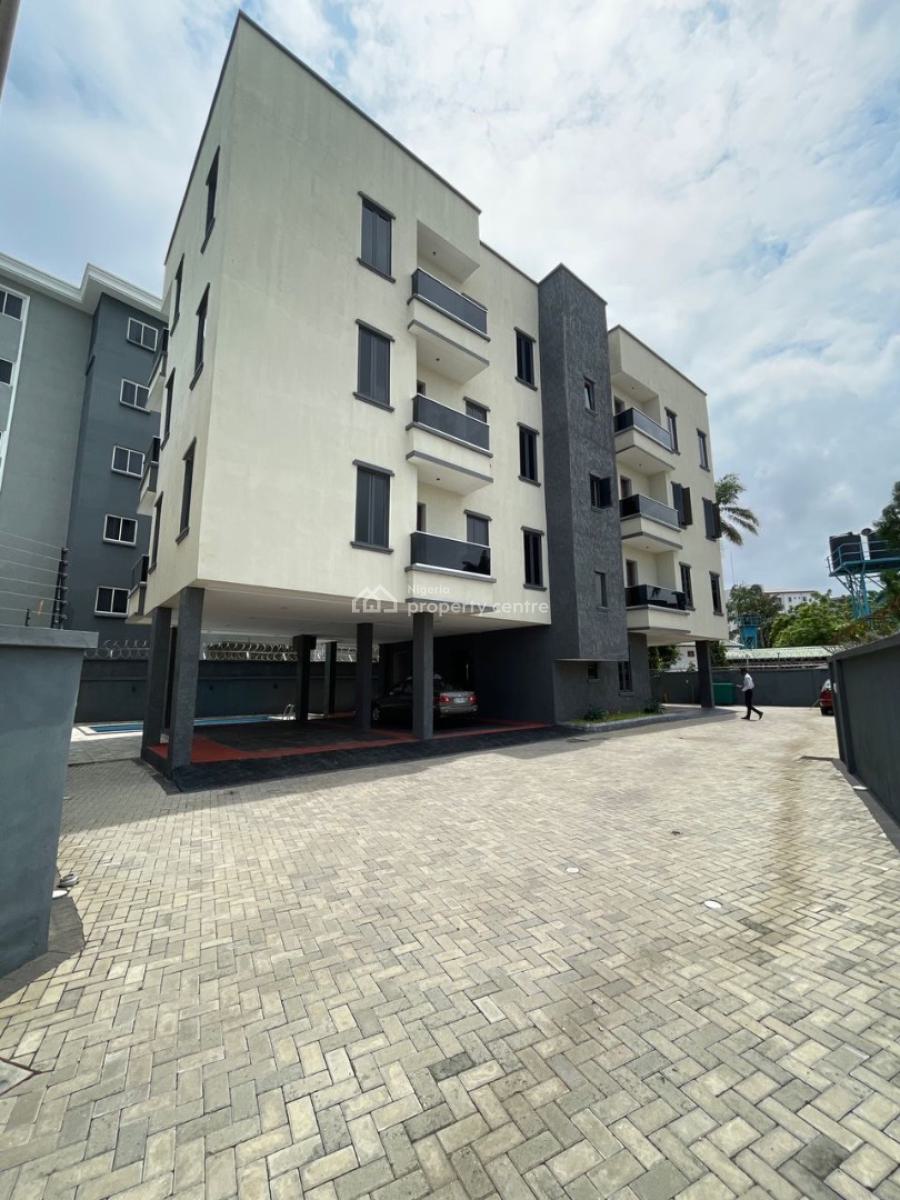 Premium 3-bedroom Apartment with a Room Bq., Ikoyi, Lagos, Flat / Apartment for Rent