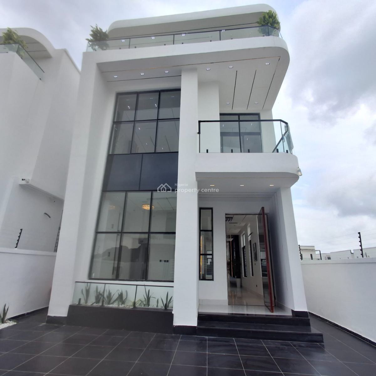 5 Bedroom Fully Detached Duplex, Orchid Road, Lafiaji, Lekki, Lagos, Detached Duplex for Sale