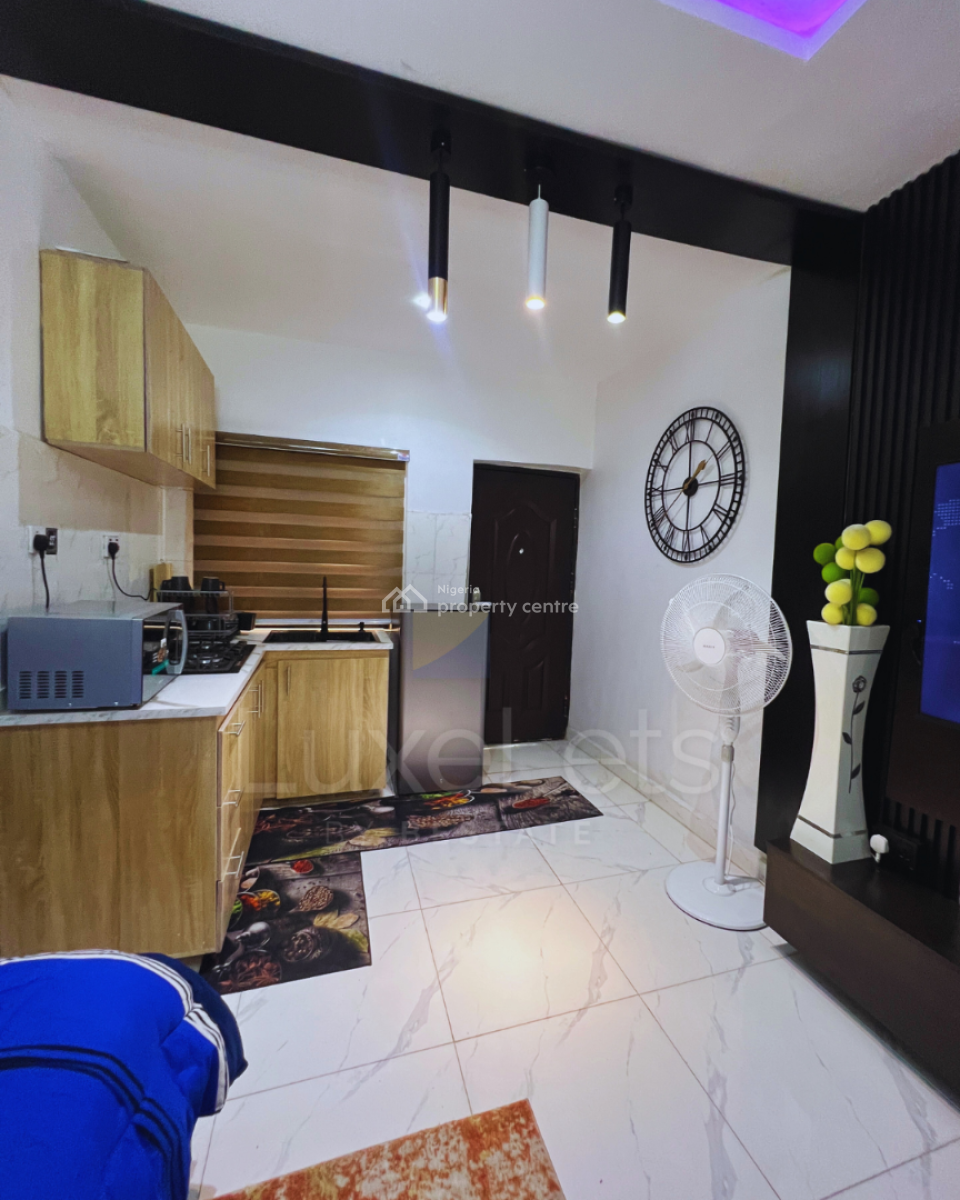 Convenient Studio Apartment with Modern Furnishing, Surulere, Lagos, Flat / Apartment Short Let
