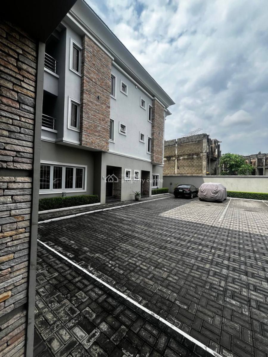 4 Bedroom Terrace with a Bq, Osborne, Ikoyi, Lagos, Terraced Duplex for Rent