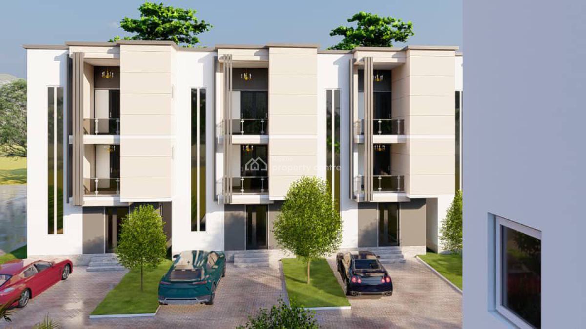 4 Bedroom Terrace Duplex Bq [advcance Carcass], Behind Lento Aluminum, Life Camp, Abuja, Terraced Duplex for Sale
