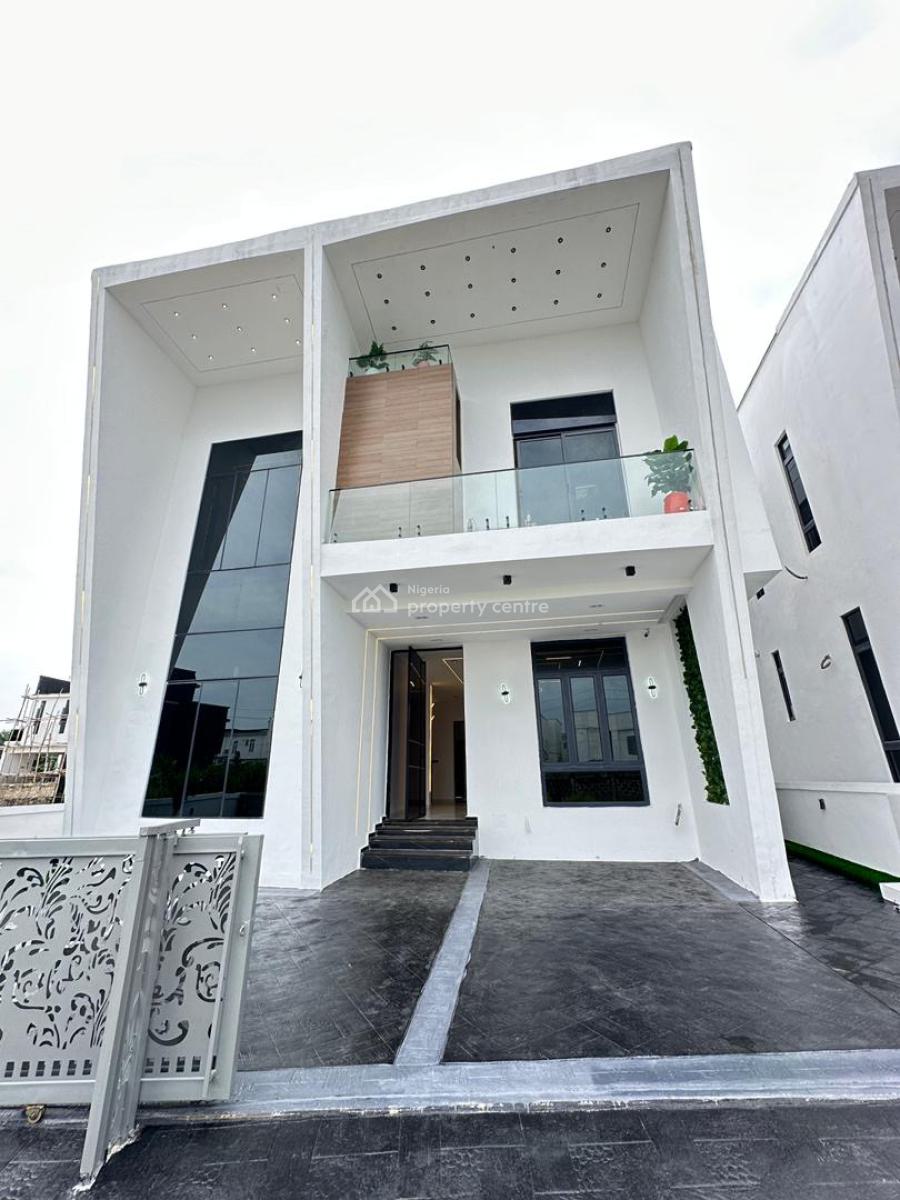 Exquisite 5 Bedroom Detached Duplex with Bq & Swimming Pool, 2nd Toll Gate, Lekki, Lagos, Detached Duplex for Sale