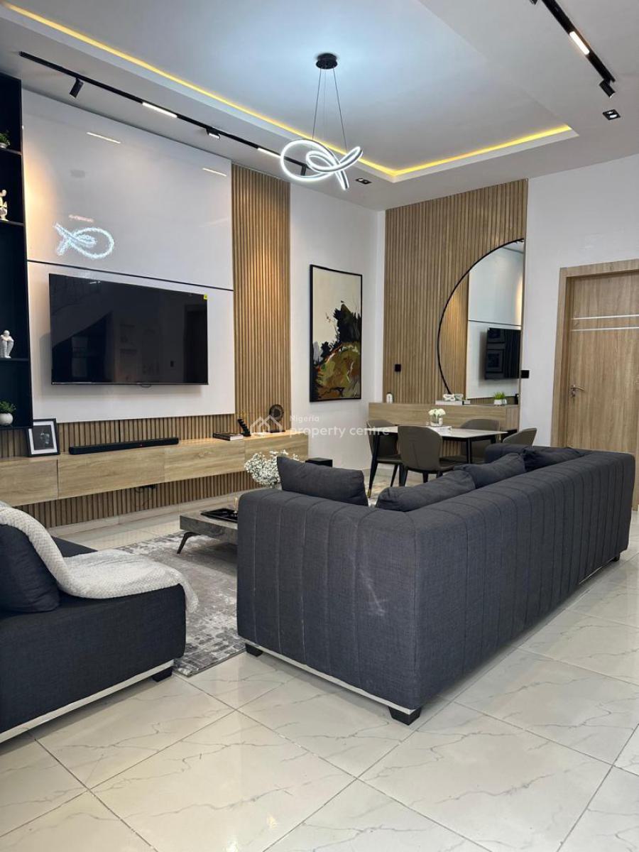 Luxury 4 Fully Funished Duplex with Bq, Orchid Road, Lekki, Lagos, Terraced Duplex for Rent