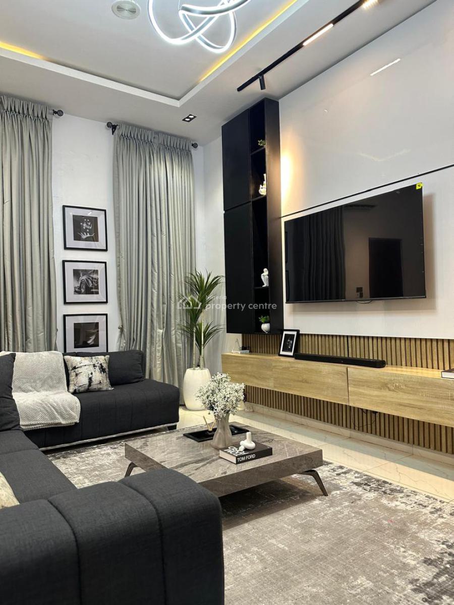 Luxury 4 Fully Funished Duplex with Bq, Orchid Road, Lekki, Lagos, Terraced Duplex for Rent