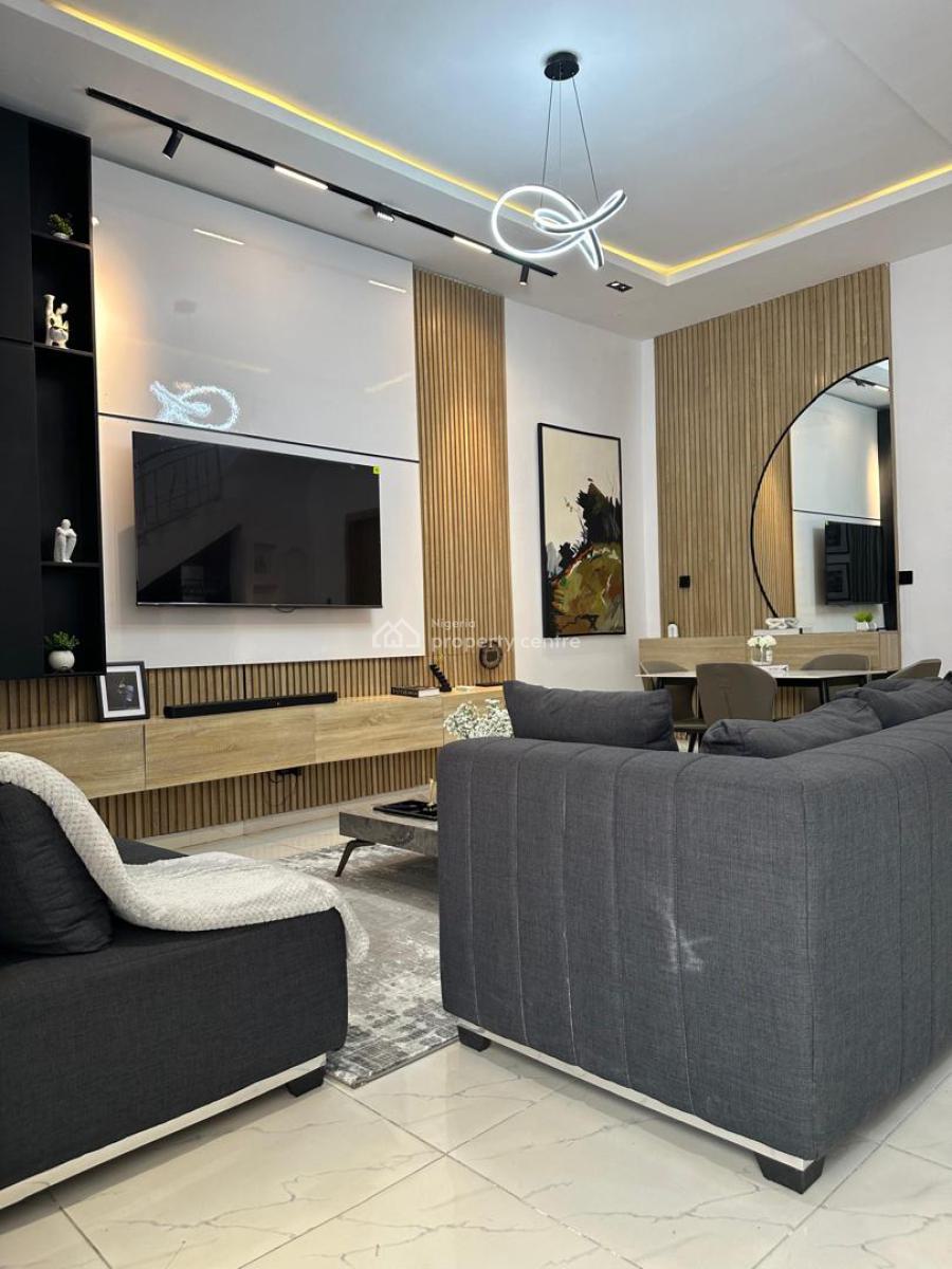 Luxury 4 Fully Funished Duplex with Bq, Orchid Road, Lekki, Lagos, Terraced Duplex for Rent