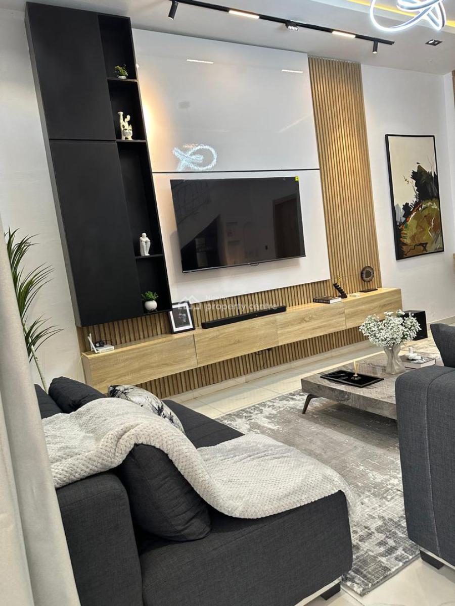 Luxury 4 Fully Funished Duplex with Bq, Orchid Road, Lekki, Lagos, Terraced Duplex for Rent