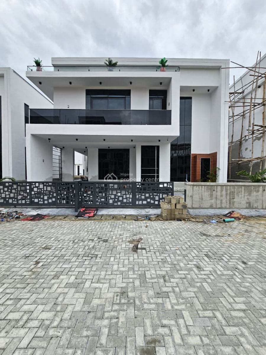 Outstanding 5 Bedroom Detached Duplex with Bq, Pool & Cinema, 2nd Toll Gate, Lekki, Lagos, Detached Duplex for Sale
