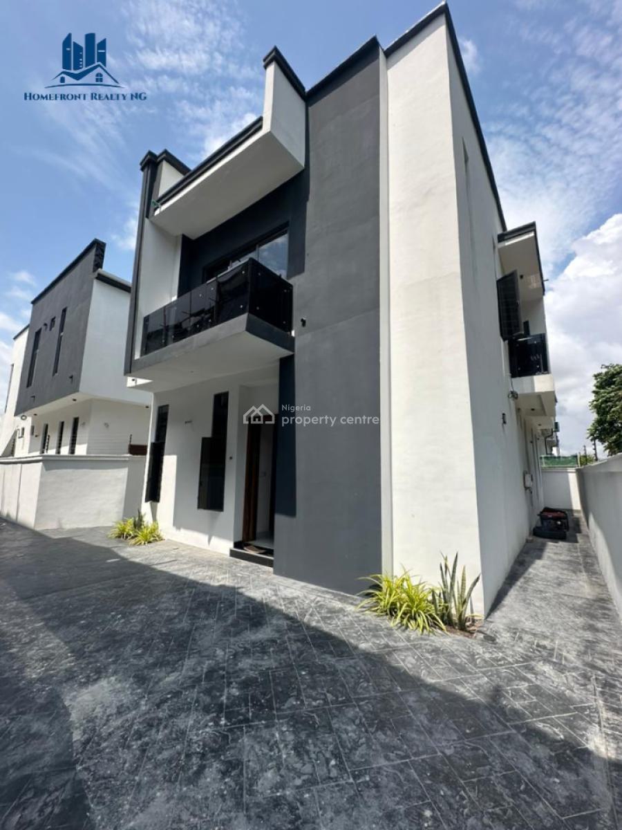 Superb Ambience- 4 Bedroom Detached Duplex with Bq, Chevron, Lekki, Lagos, Detached Duplex for Sale