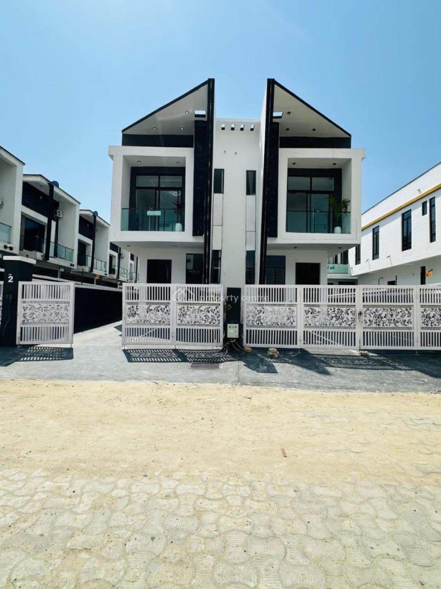Cozy 4 Bedroom Semi Detached Duplex with Bq, Ikota, Lekki, Lagos, Semi-detached Duplex for Sale
