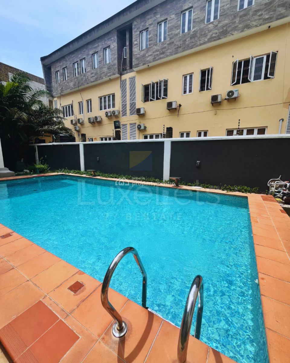 Spacious 3 Bedroom Apartment with Modern Fittings and Swimming Pool, Oniru, Victoria Island (vi), Lagos, Flat / Apartment Short Let