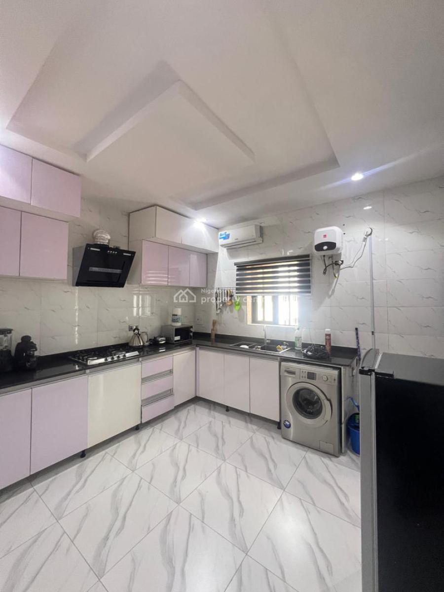 Furnished Apartment 3-bedroom Flat, Ikate, Lekki, Lagos, Flat / Apartment for Rent