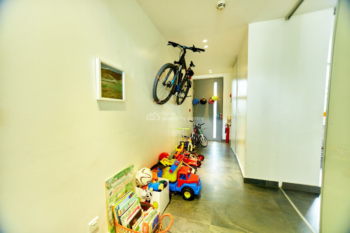 Luxurious Smart Home 4 Bedroom Terrance Duplex with 2 Room Bq & Pool, Ikoyi, Lagos, Terraced Duplex for Rent
