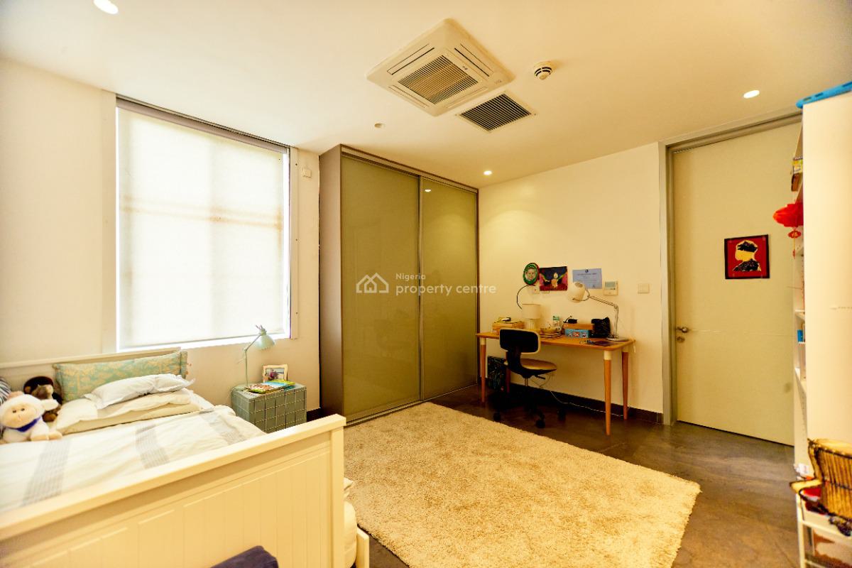 Luxurious Smart Home 4 Bedroom Terrance Duplex with 2 Room Bq & Pool, Ikoyi, Lagos, Terraced Duplex for Rent