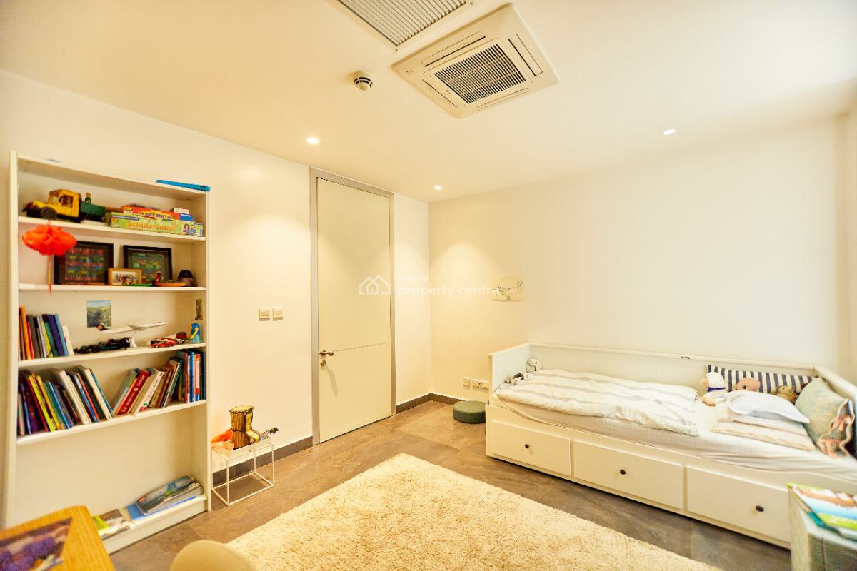 Luxurious Smart Home 4 Bedroom Terrance Duplex with 2 Room Bq & Pool, Ikoyi, Lagos, Terraced Duplex for Rent