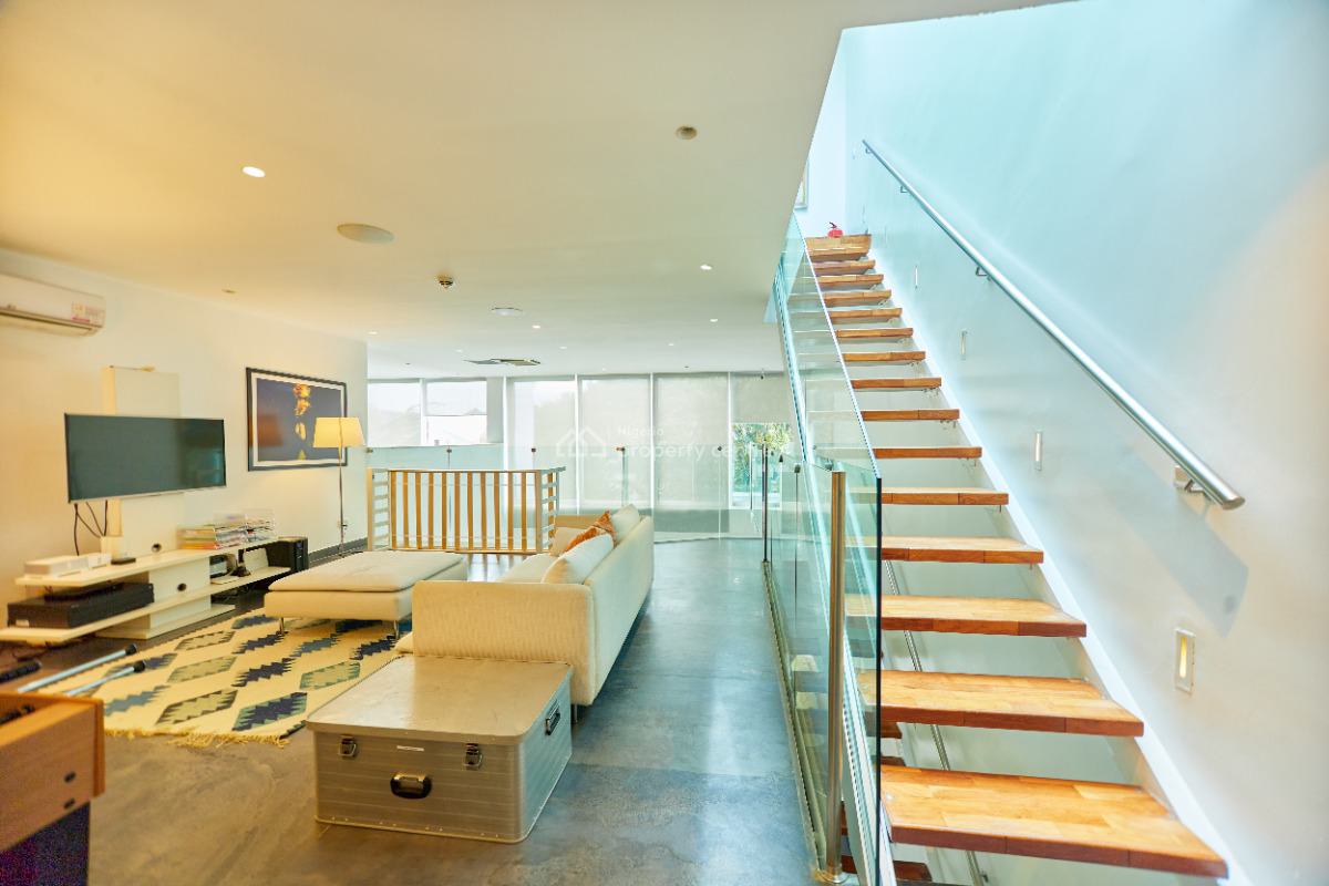 Luxurious Smart Home 4 Bedroom Terrance Duplex with 2 Room Bq & Pool, Ikoyi, Lagos, Terraced Duplex for Rent