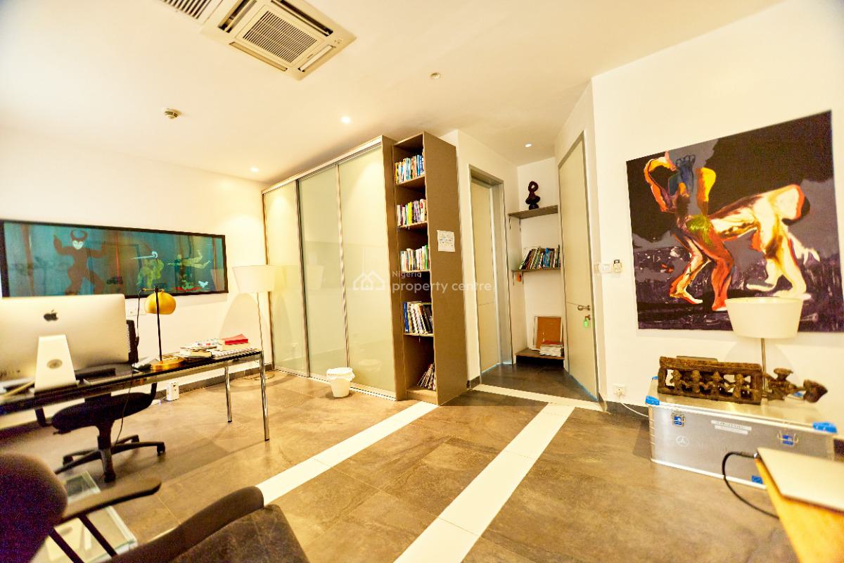 Luxurious Smart Home 4 Bedroom Terrance Duplex with 2 Room Bq & Pool, Ikoyi, Lagos, Terraced Duplex for Rent