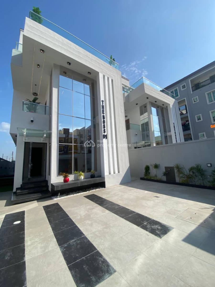 5 Bedroom Duplex with Bq, Elevator,gym, Cinema, Office & Swimming Pool, Lekki Phase 1, Lekki, Lagos, Detached Duplex for Sale