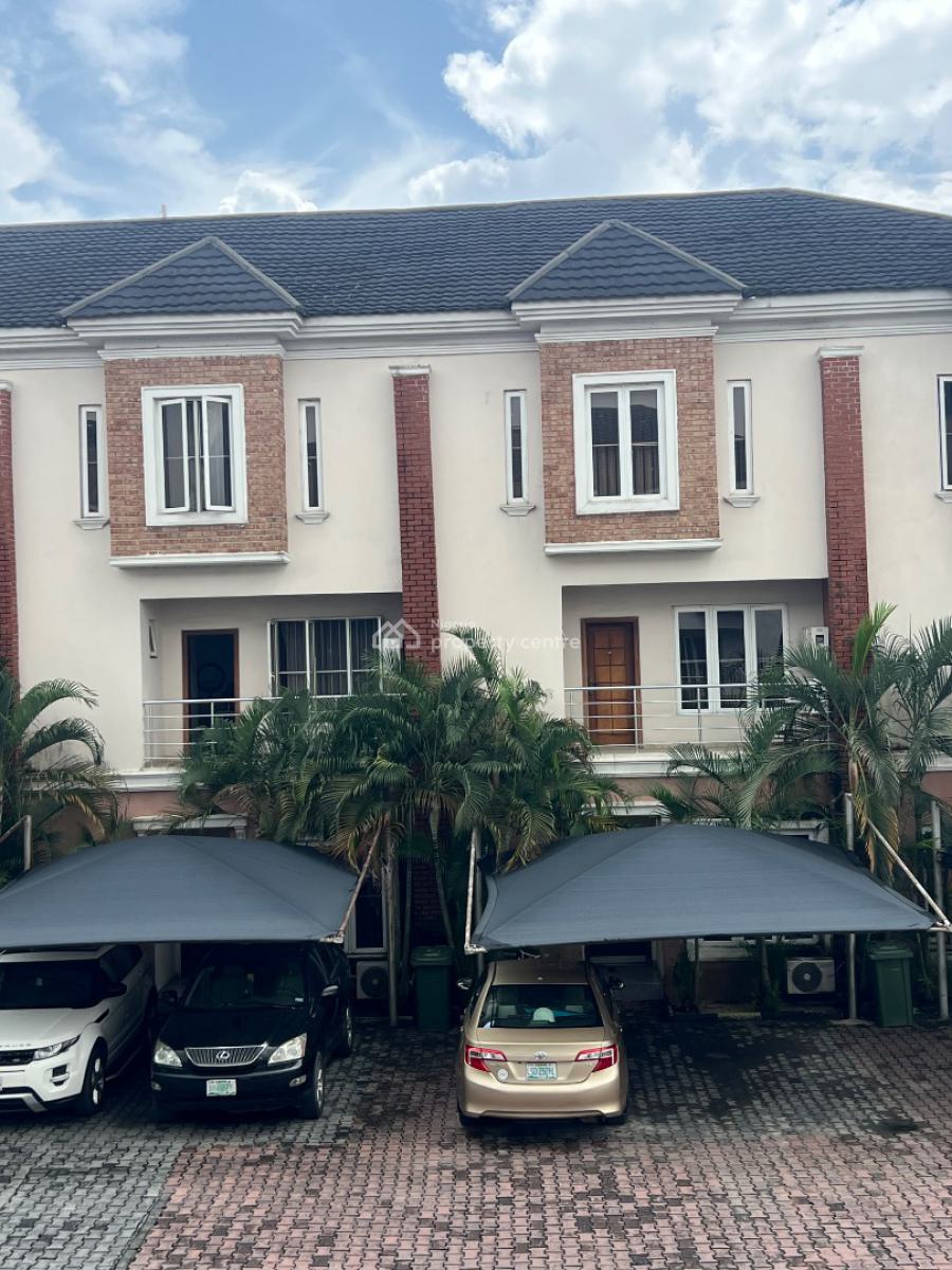 Spacious 4 Bedroom Terrace Duplex with Bq, Chevron Drive, Lekki Phase 1, Lekki, Lagos, Terraced Duplex for Rent
