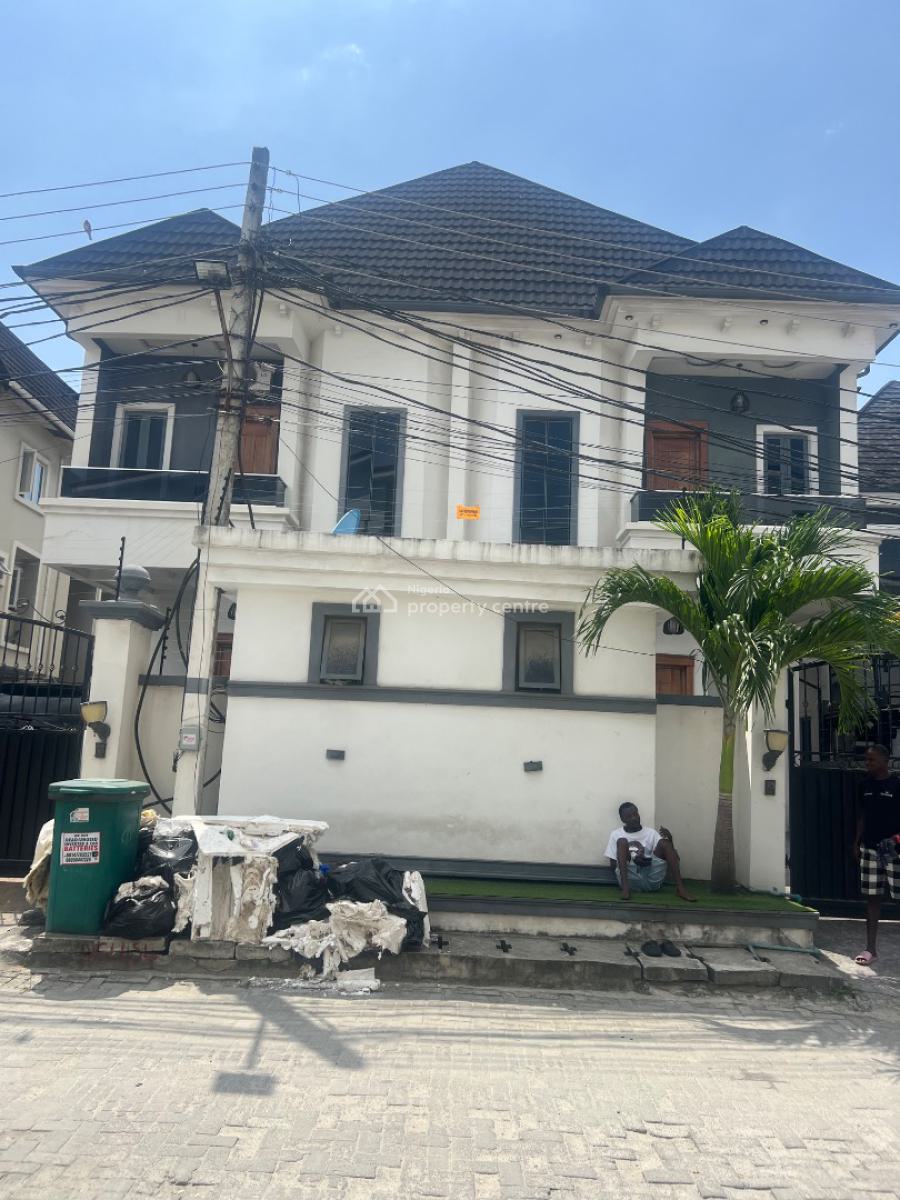 Four Bedrooms Semi Detached Duplex with Bq, Osapa, Lekki Phase 1, Lekki, Lagos, Semi-detached Duplex for Rent