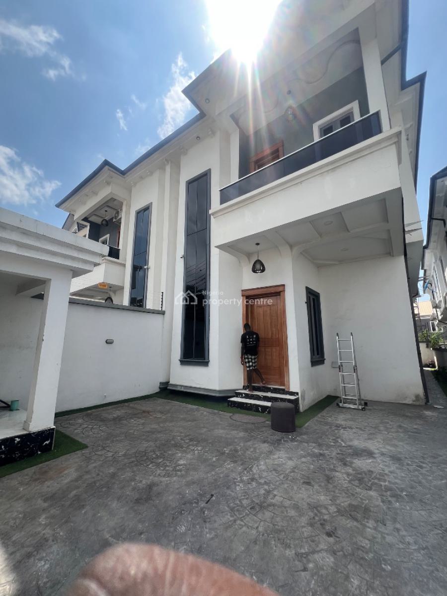 Four Bedrooms Semi Detached Duplex with Bq, Osapa, Lekki Phase 1, Lekki, Lagos, Semi-detached Duplex for Rent