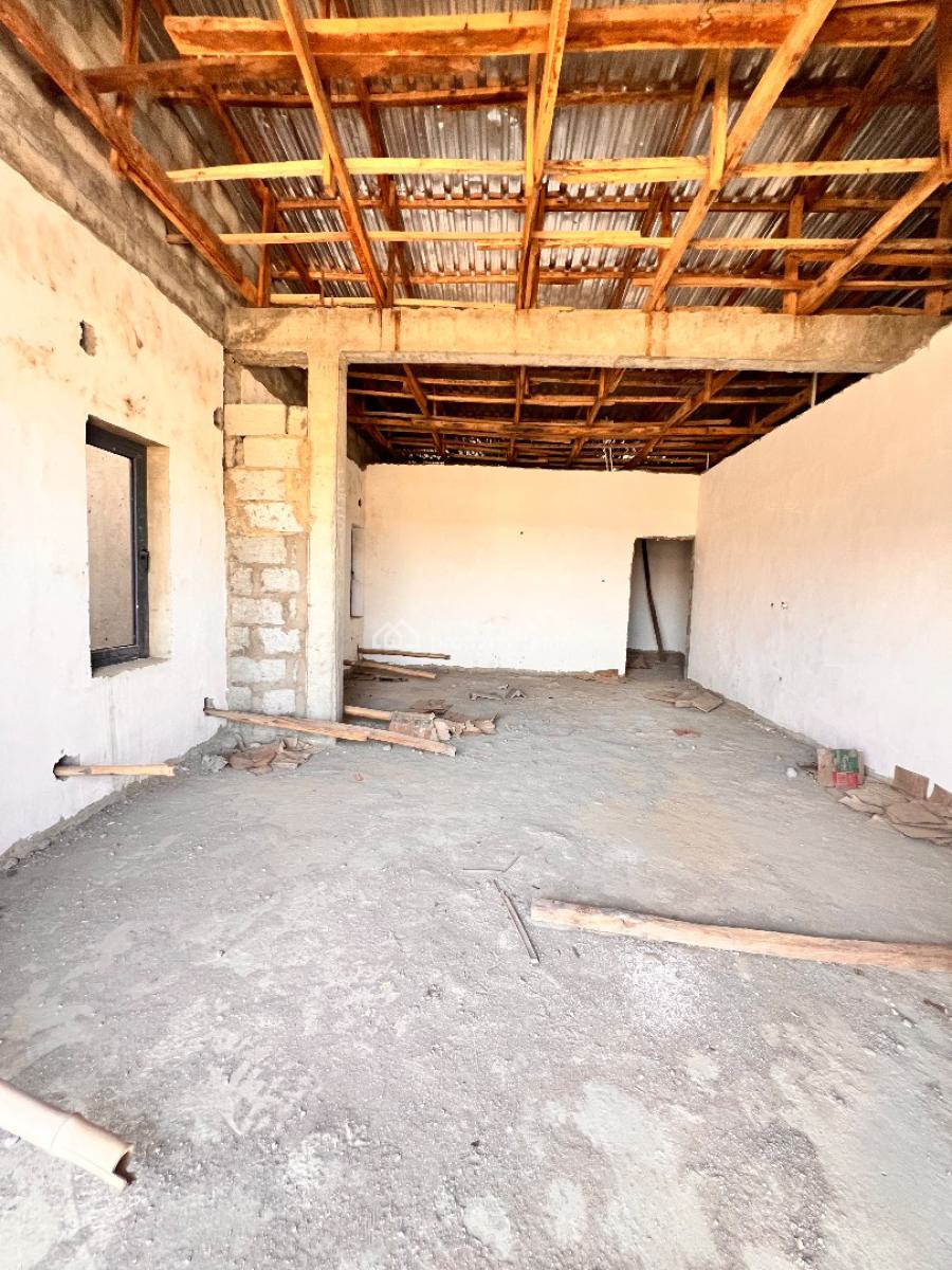 Spacious 3 Bedroom with Bq, By Shafa Filling Station, Lugbe District, Abuja, Terraced Duplex for Sale