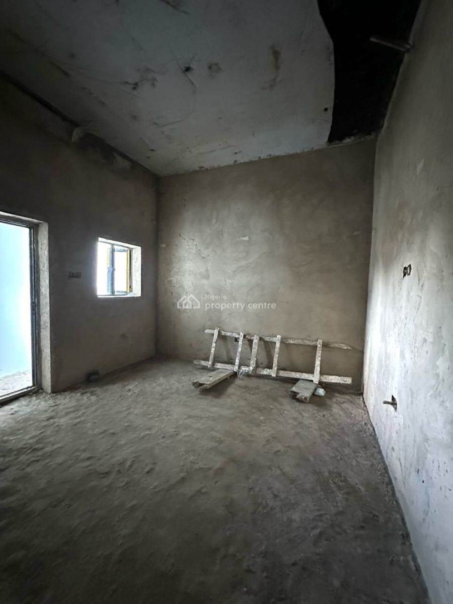 4 Bedrooms Spacious Semi Finished Terrace Duplex, Bq, 3rd Avenue, Gwarinpa, Abuja, Terraced Duplex for Sale