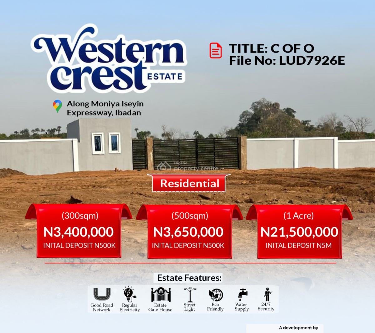 500sqm Land Facing The Expressway, Moniya, Ibadan, Oyo, Mixed-use Land for Sale